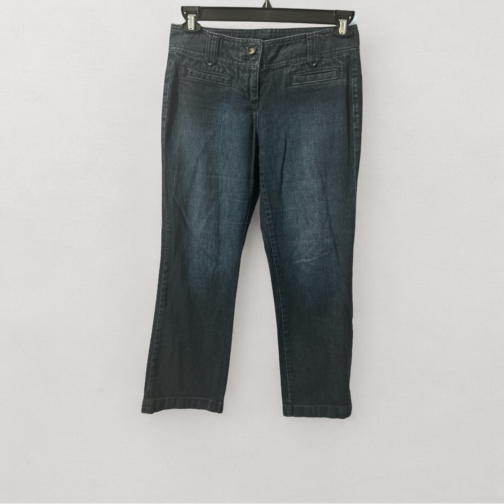Ann Taylor Curvy size 4 petite blue jeans